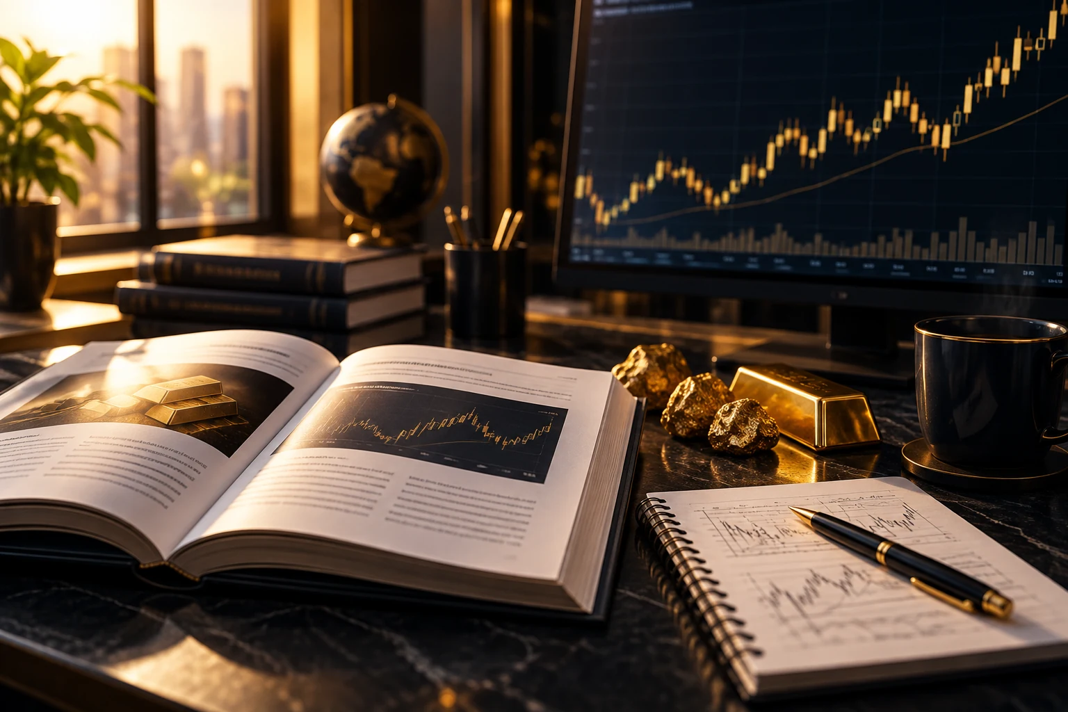 Gold Trading Foundation learning visual